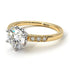 Two Tones Classic Diamond Vintage Ring - Olivia No. 32