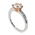 Two Tones Classic Diamond Vintage Ring - Olivia No. 33