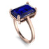 Classic Emerald Cut Sapphire Engagement Ring - Jakes No. 14 image 1