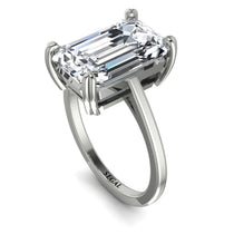 Classic Emerald Cut Diamond Engagement Ring - Jakes No. 3 image 1