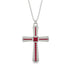 Classic Minimalist Ruby Cross - Miles No. 12 image 1