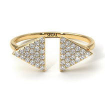 Triangle Open Diamond Ring - Hope No. 1 image 1