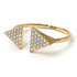 Triangle Open Diamond Ring - Hope No. 1