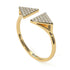 Triangle Open Diamond Ring - Hope No. 1
