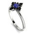 Compass Sapphire Engagement Ring - Rose No. 45