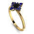 Compass Black Diamond Engagement Ring - Rose No. 67 image 1