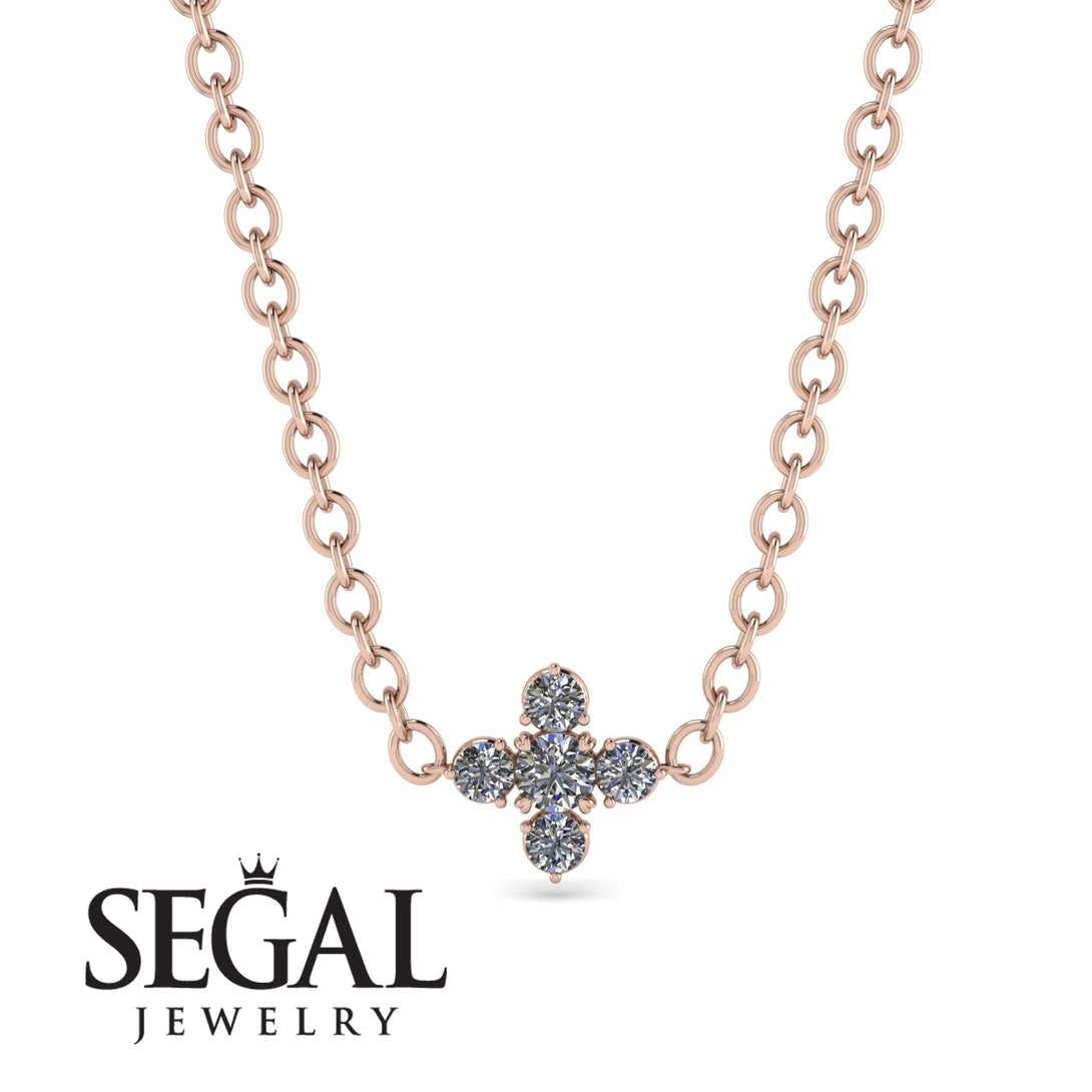 Compass Diamond Necklace - Maren No. 2