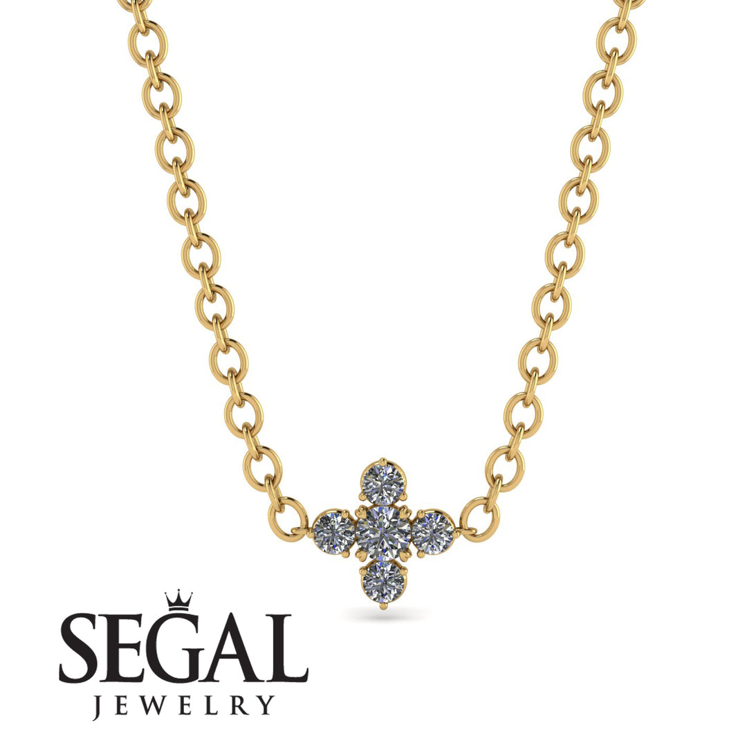 Compass Diamond Necklace - Maren No. 1