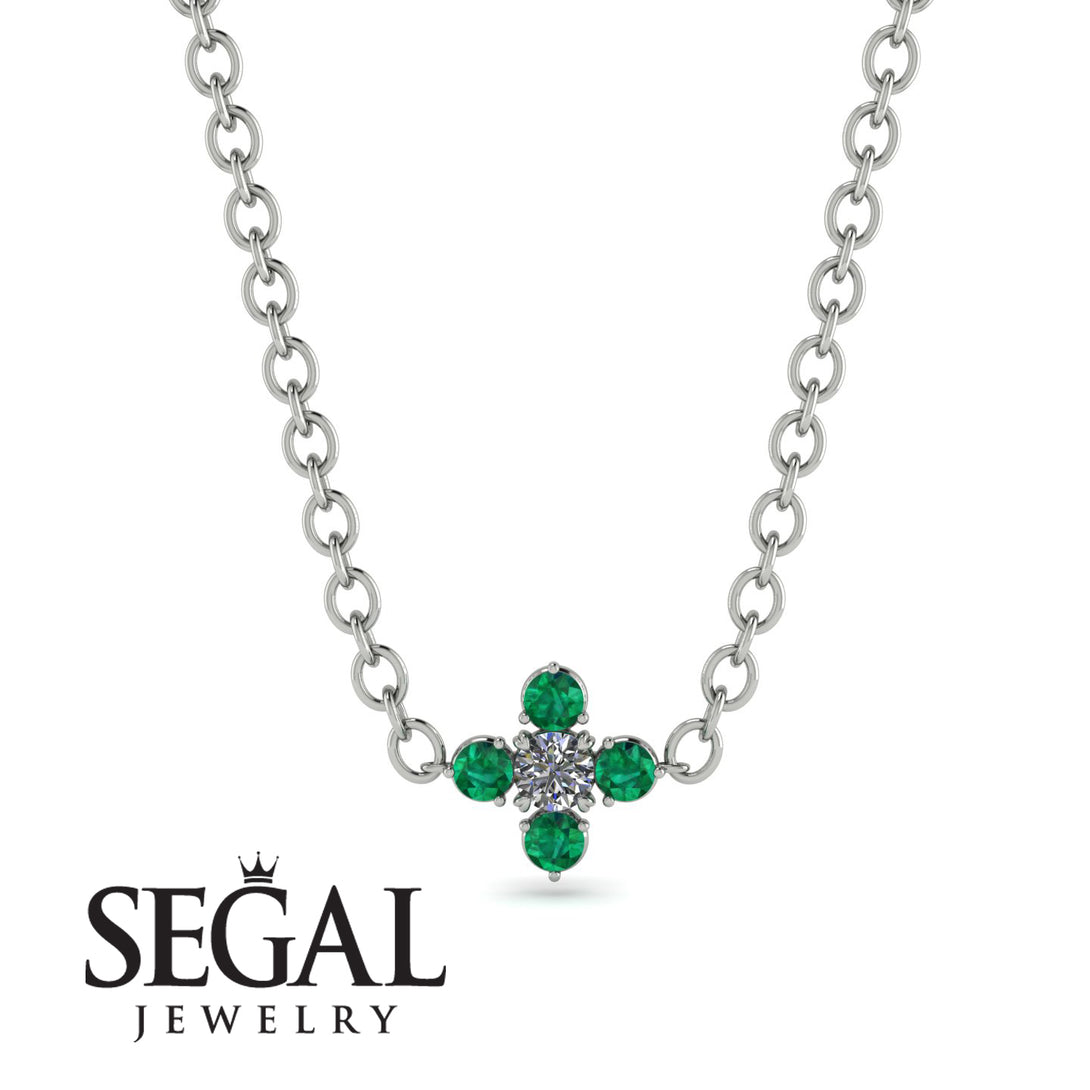 Compass Diamond Necklace - Maren No. 18