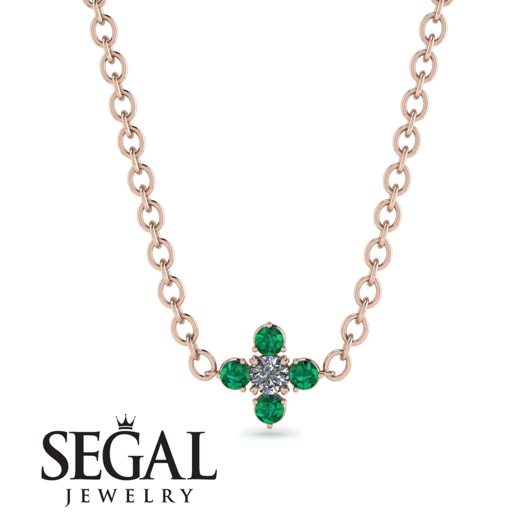 Compass Diamond Necklace - Maren No. 17