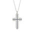 Diamond Cross Inside Cross Necklace - Raphael No. 3