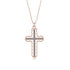 Diamond Cross Inside Cross Necklace - Raphael No. 2