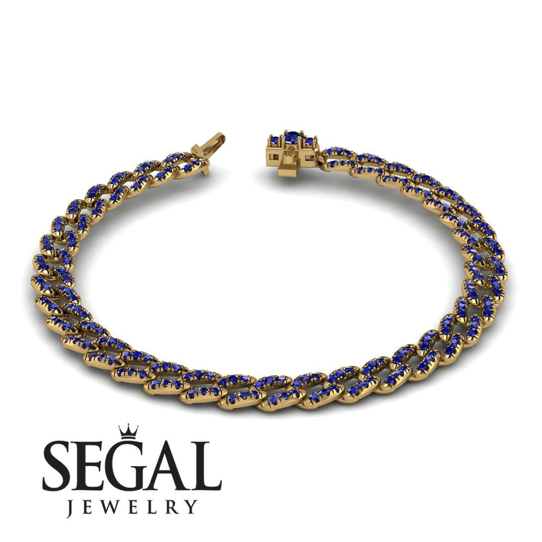 Cuban Sapphire Necklace - Clarissa No. 13