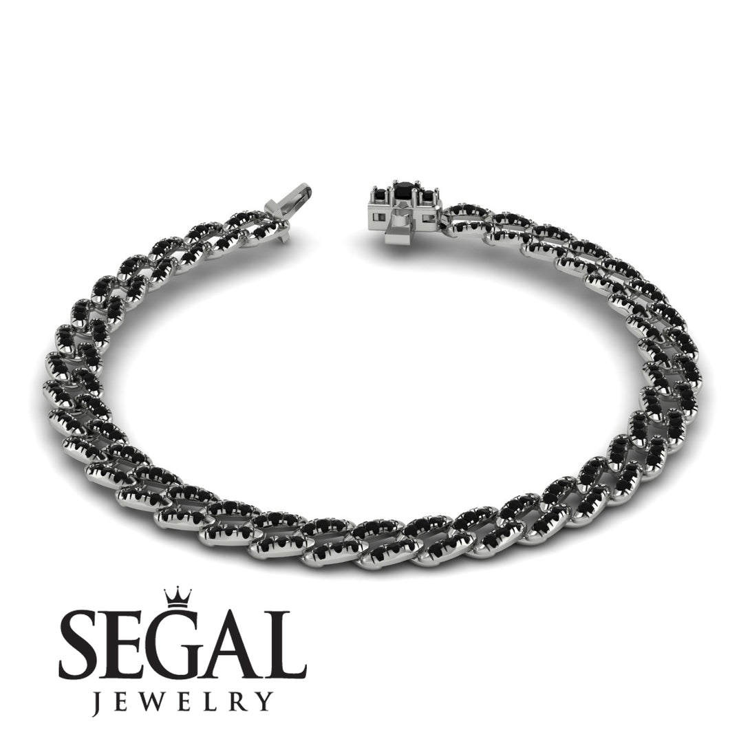 Cuban Black Diamond Necklace - Clarissa No. 9