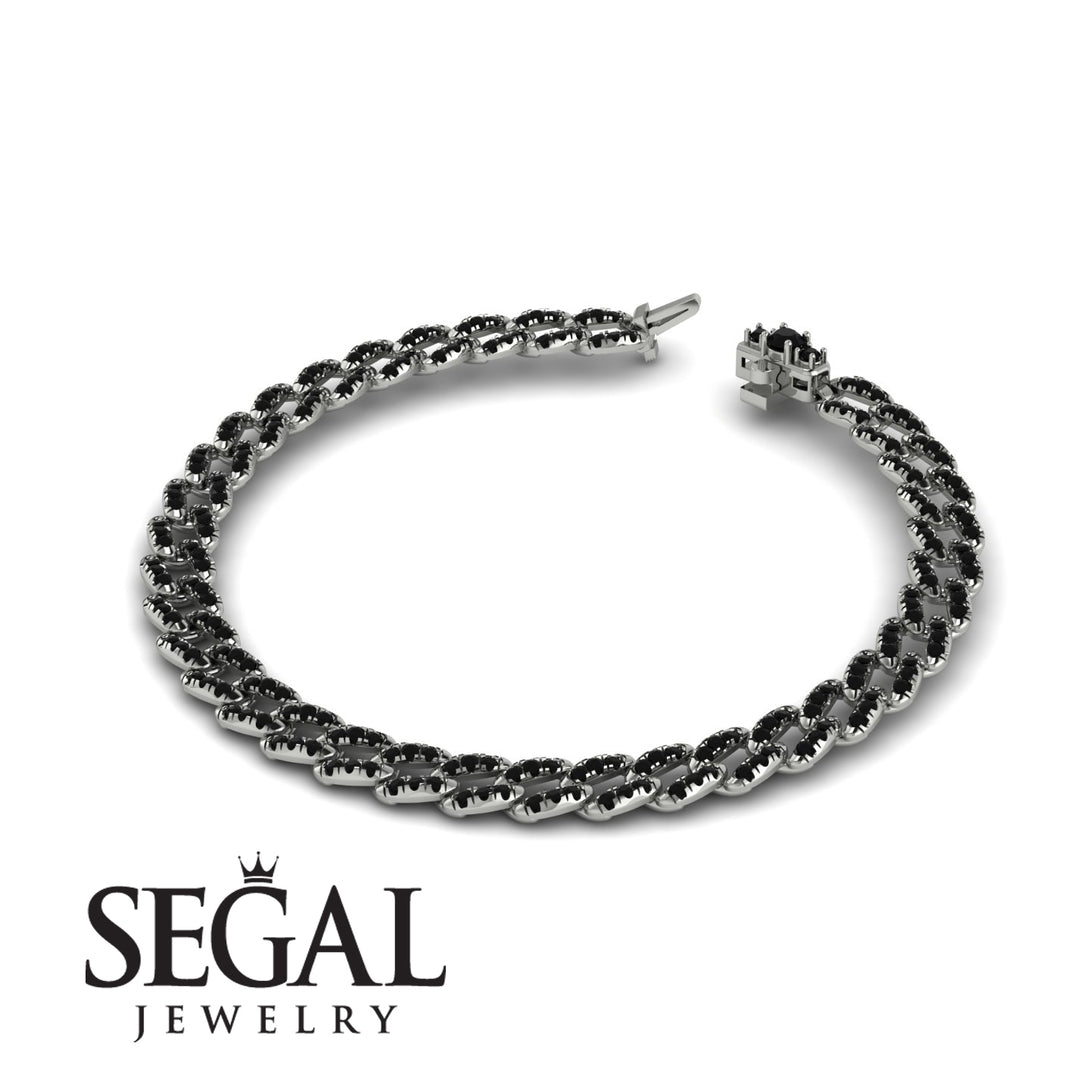 Cuban Black Diamond Necklace - Clarissa No. 9