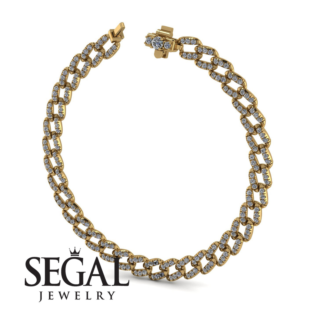 Cuban Diamond Necklace - Clarissa No. 1