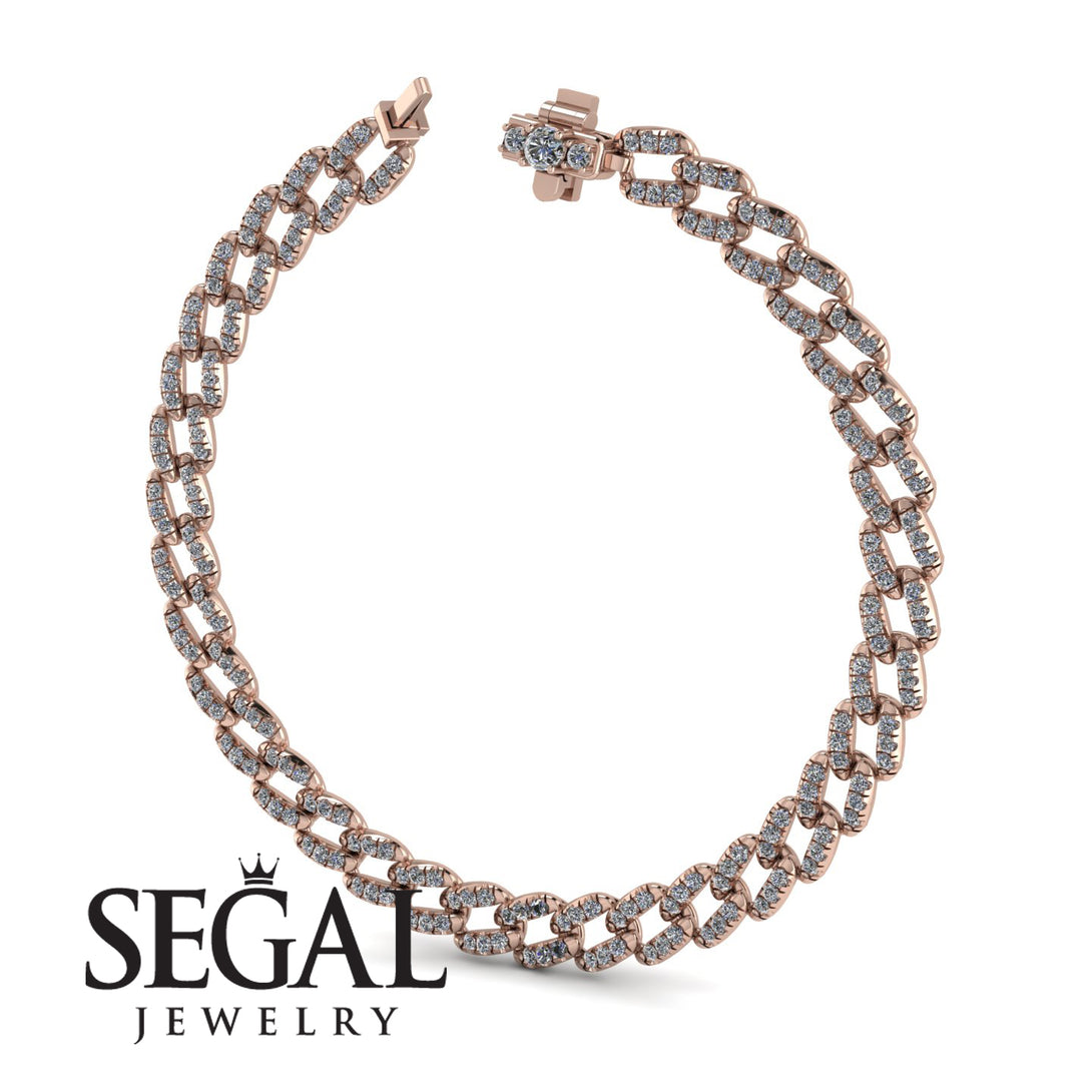 Cuban Diamond Necklace - Clarissa No. 2