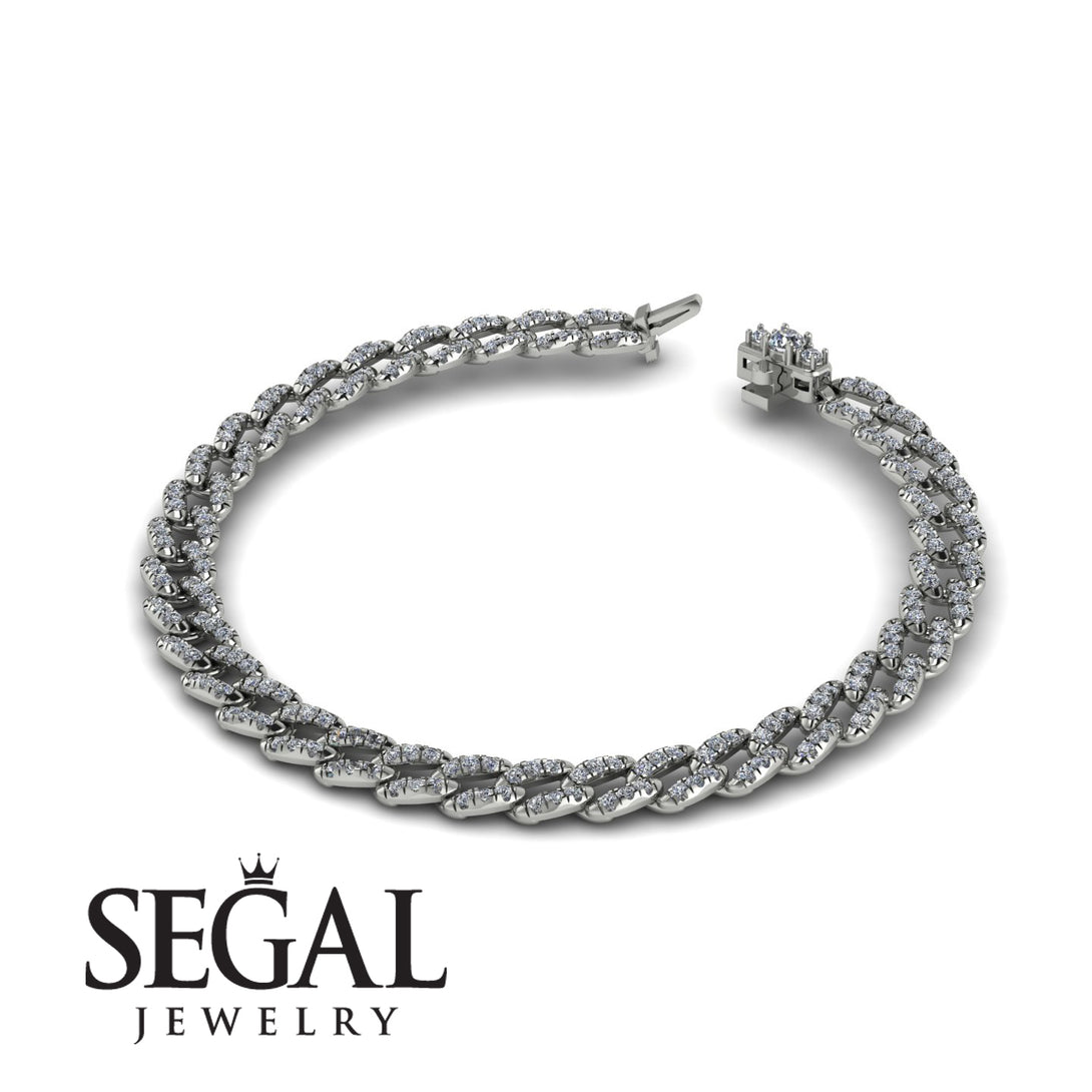 Cuban Diamond Necklace - Clarissa No. 3