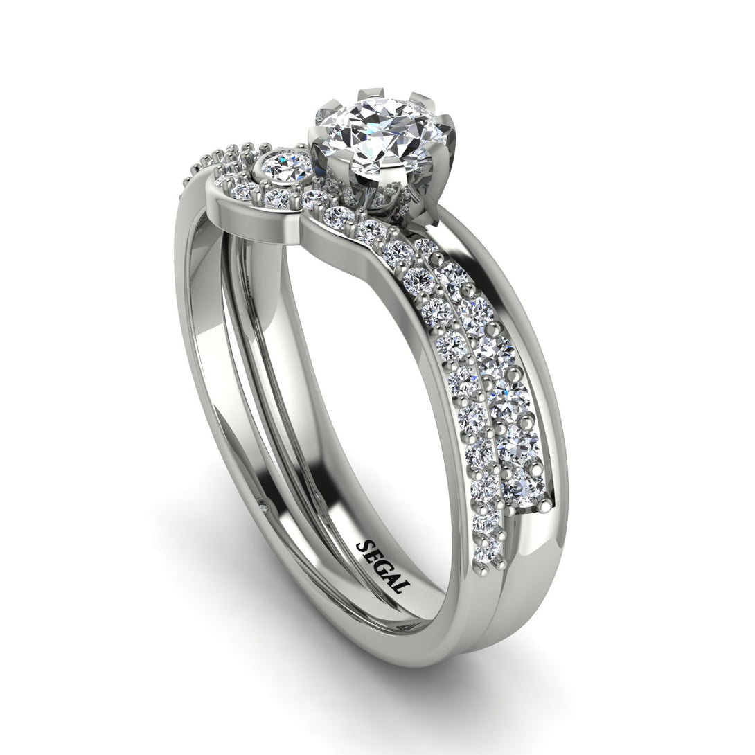 Delicate Diamond Bridal Set - Karen No. 3