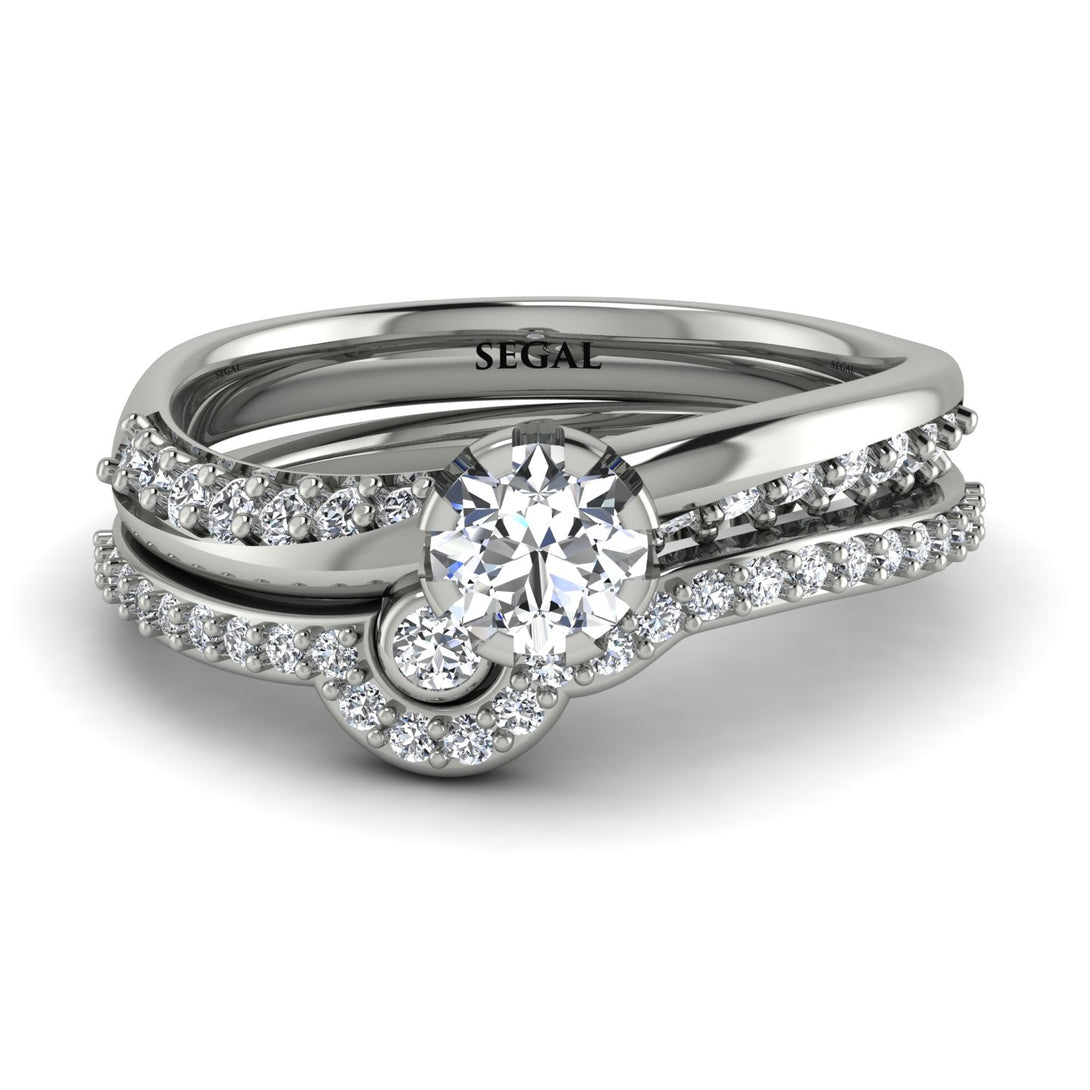 Delicate Diamond Bridal Set - Karen No. 3