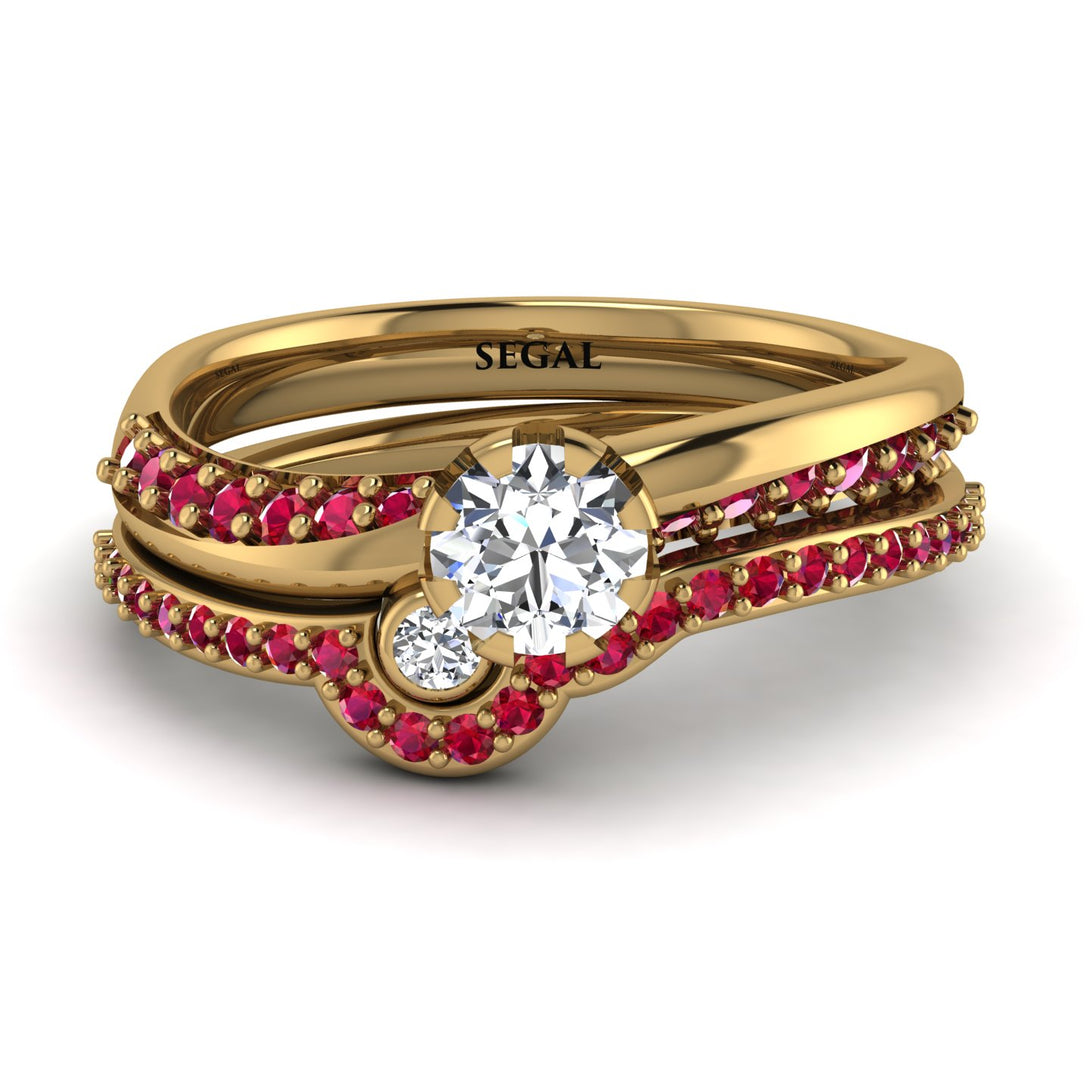 Delicate Diamond Bridal Set - Karen No. 46