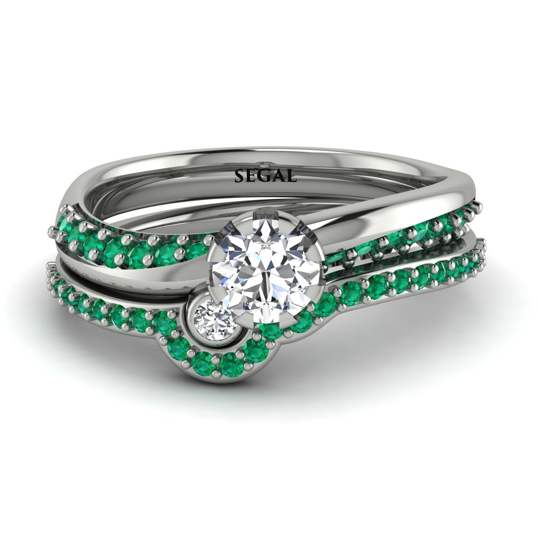 Delicate Diamond Bridal Set - Karen No. 18