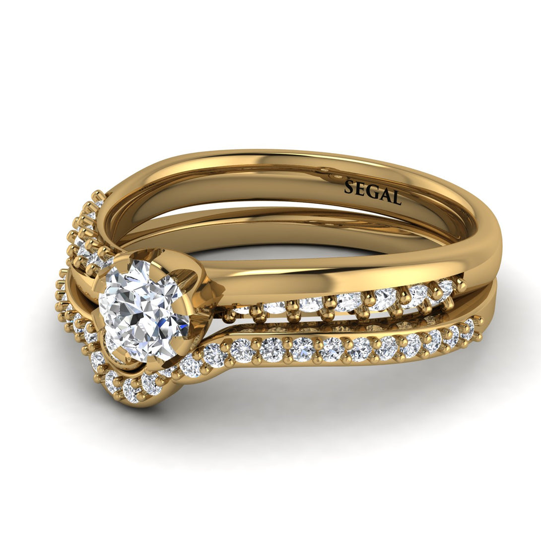 Delicate Diamond Bridal Set - Karen No. 1