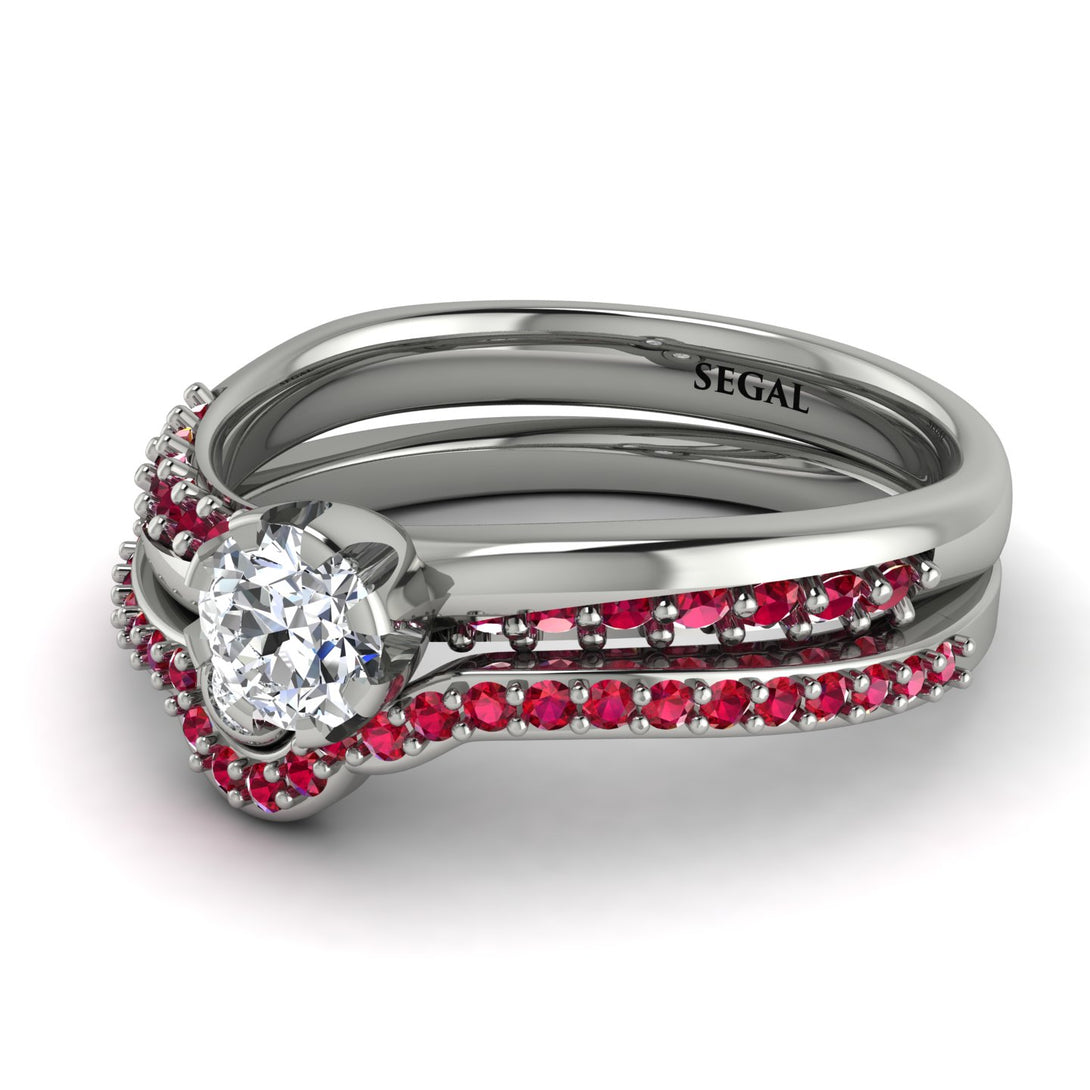 Delicate Diamond Bridal Set - Karen No. 48