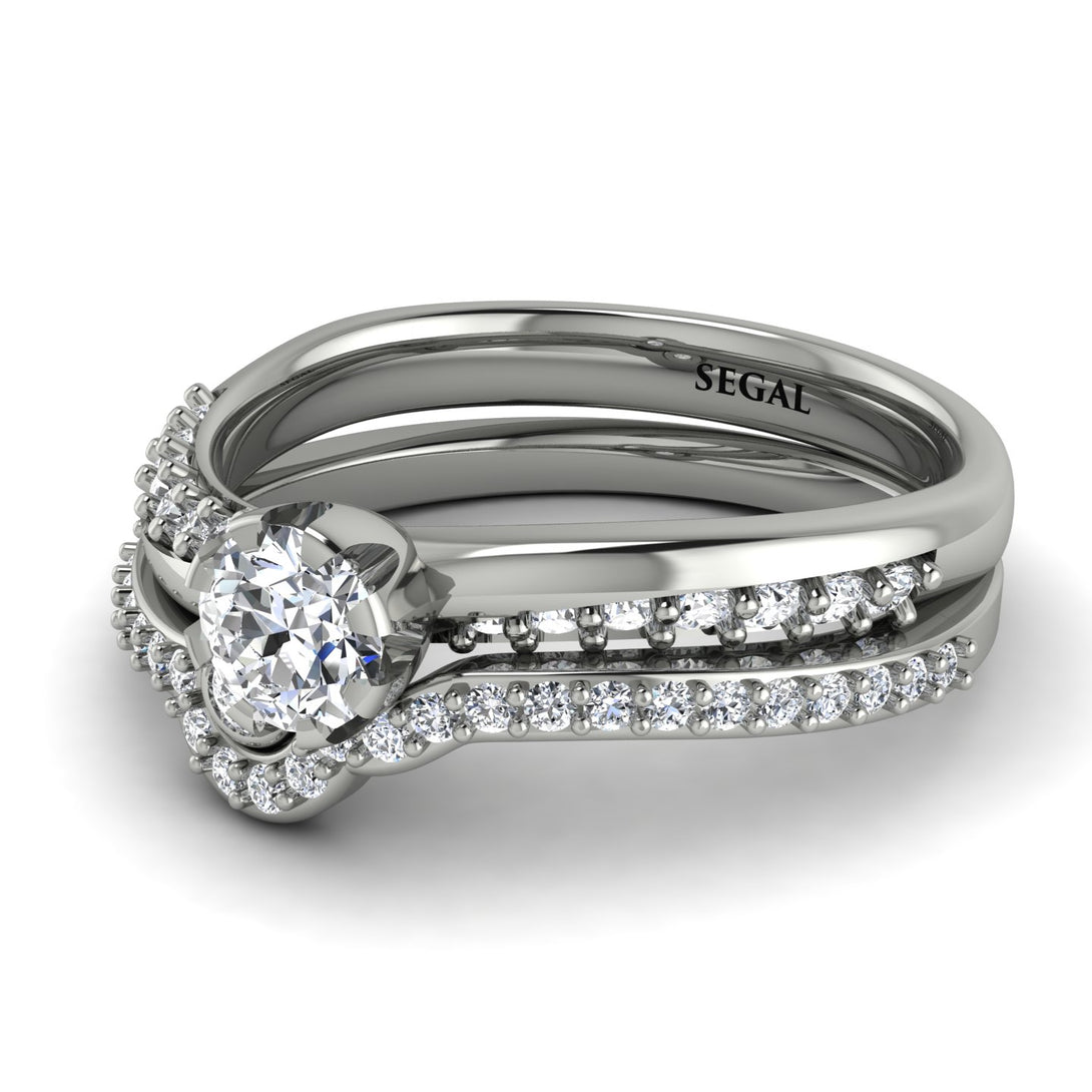 Delicate Diamond Bridal Set - Karen No. 3