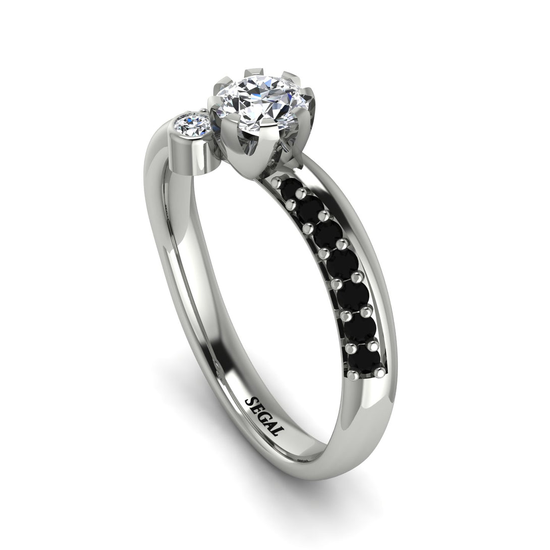 Delicate Diamond Engagement Ring - Karen No. 33
