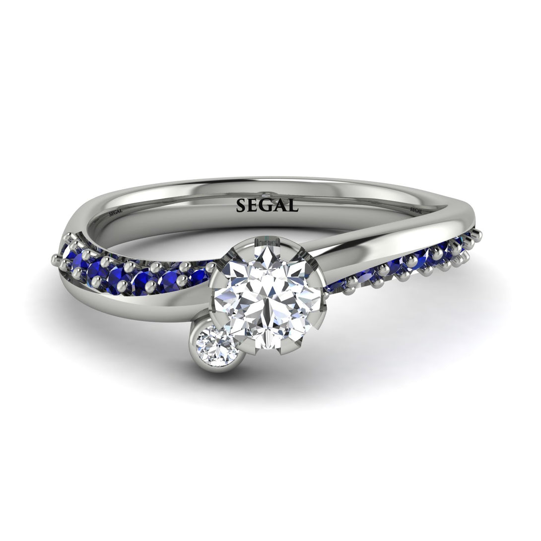 Delicate Diamond Engagement Ring - Karen No. 63