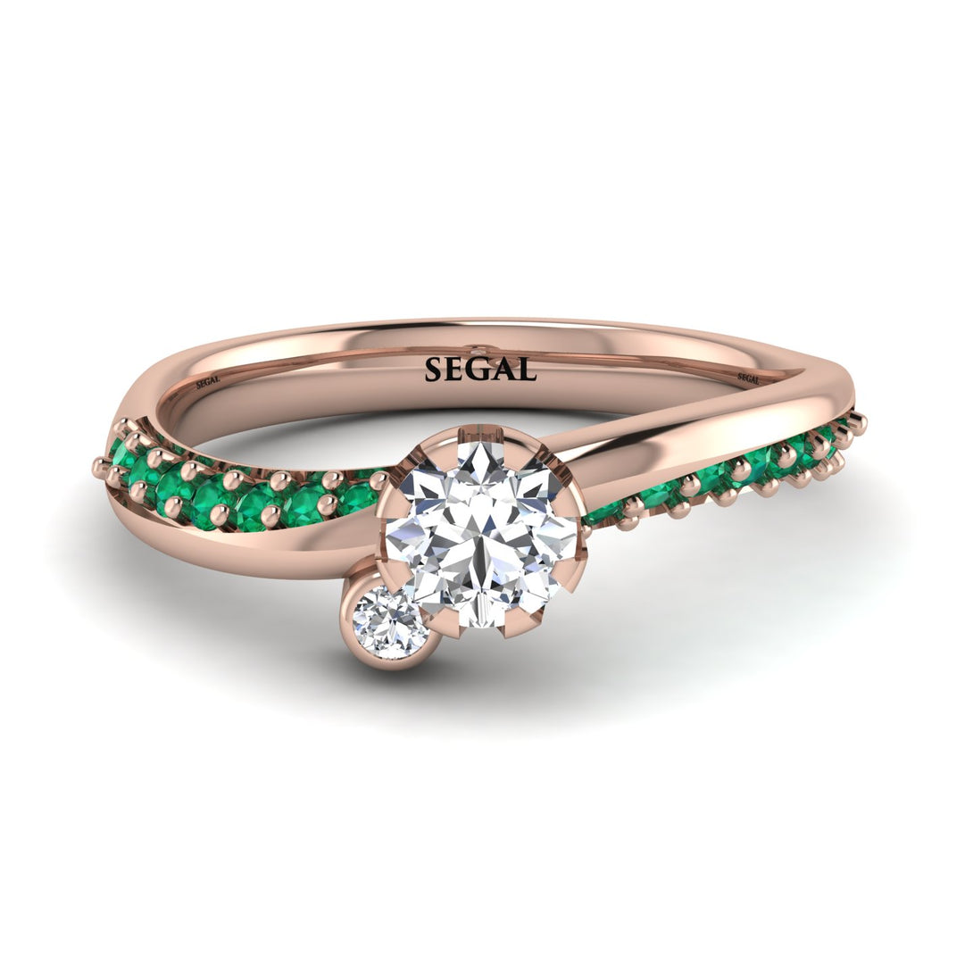 Delicate Diamond Engagement Ring - Karen No. 17