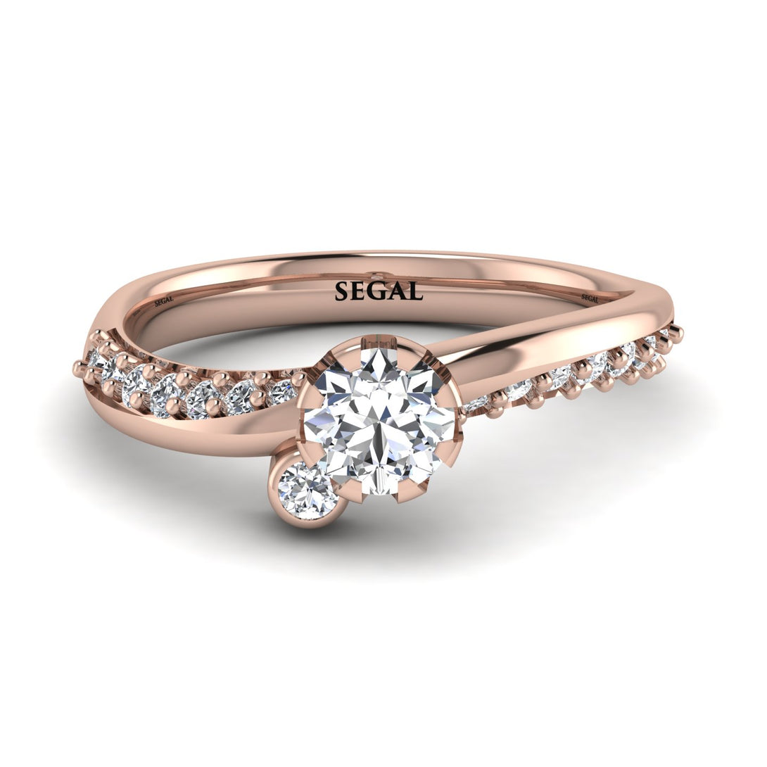 Delicate Diamond Engagement Ring - Karen No. 2