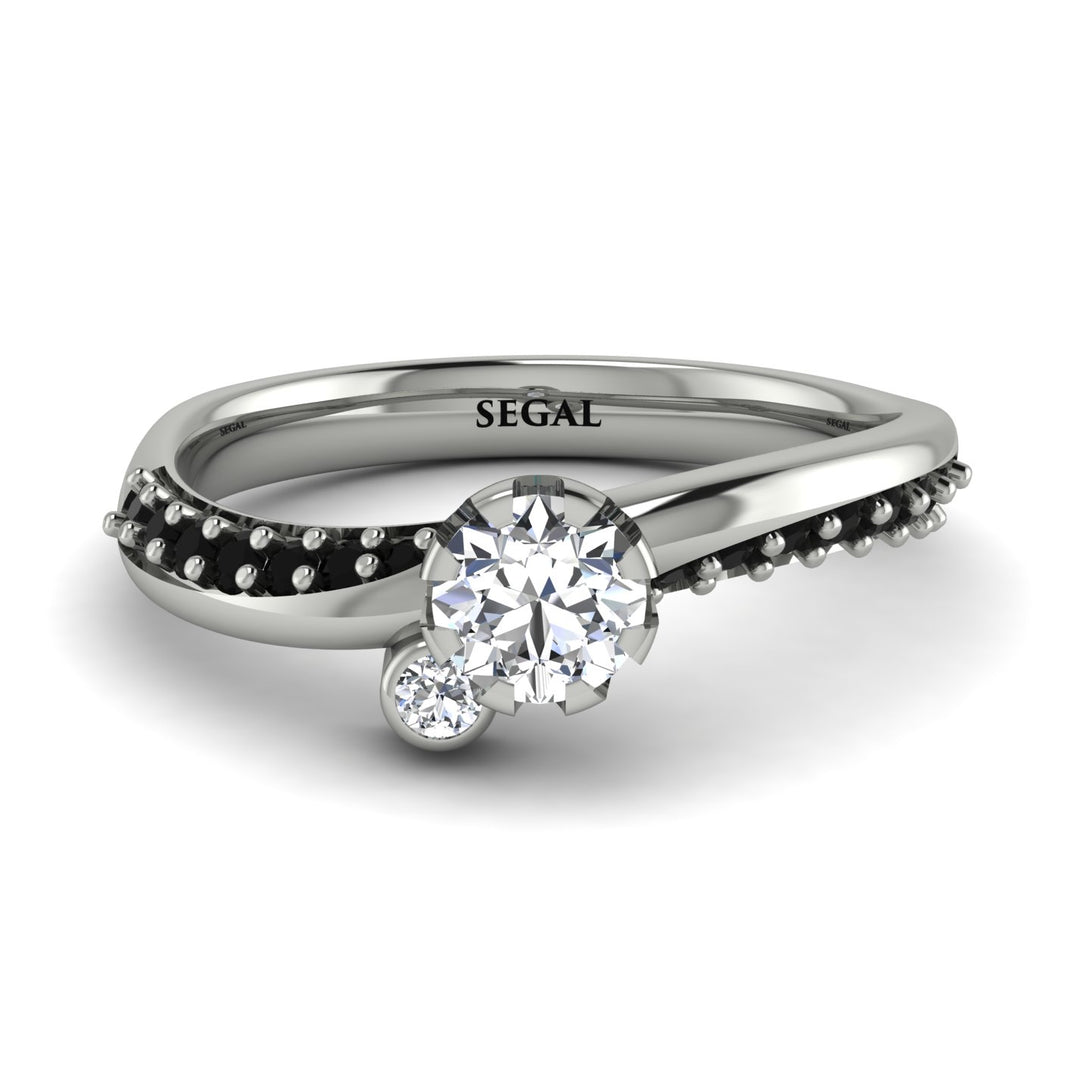 Delicate Diamond Engagement Ring - Karen No. 33