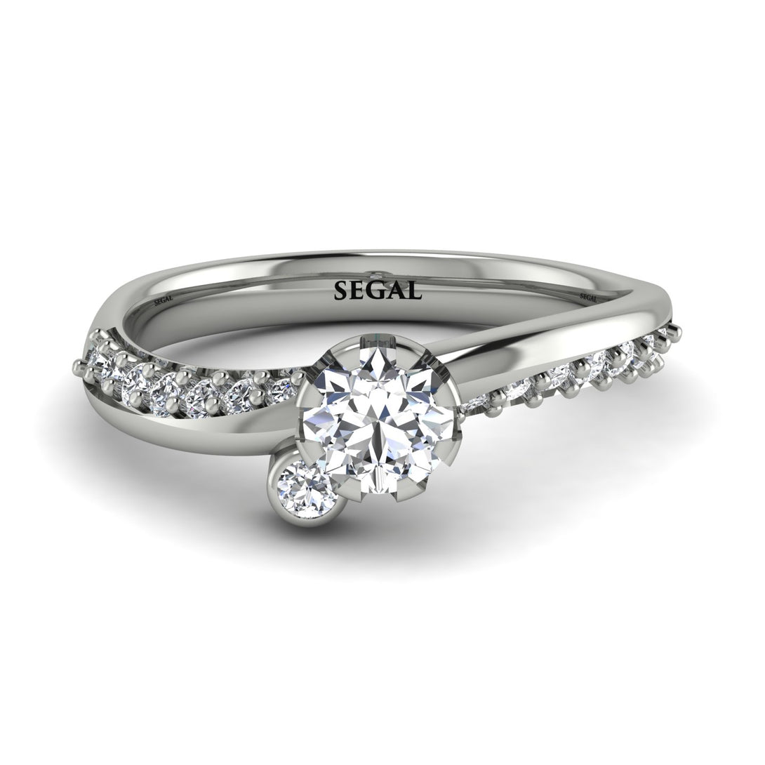 Delicate Diamond Engagement Ring - Karen No. 3