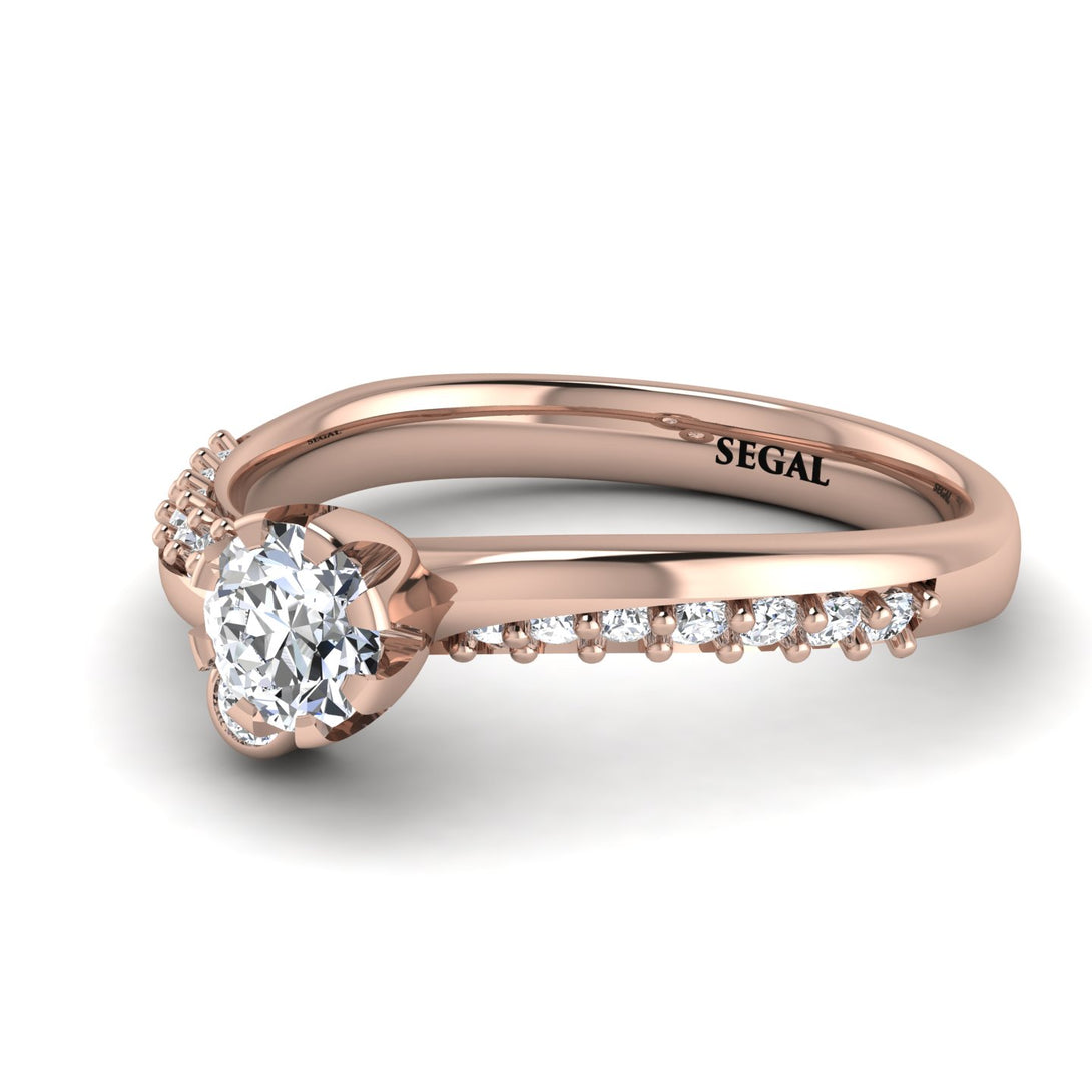 Delicate Diamond Engagement Ring - Karen No. 2