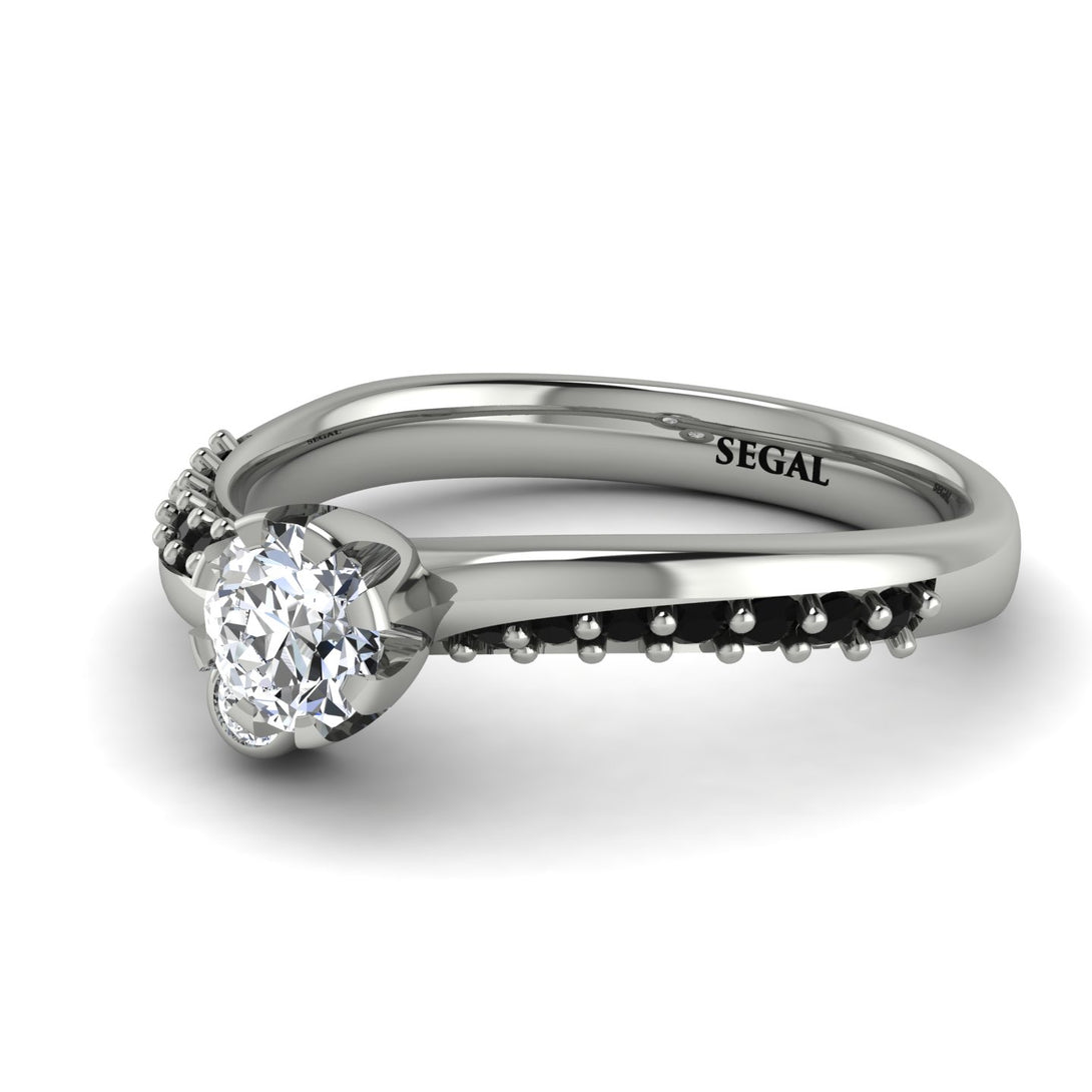 Delicate Diamond Engagement Ring - Karen No. 33