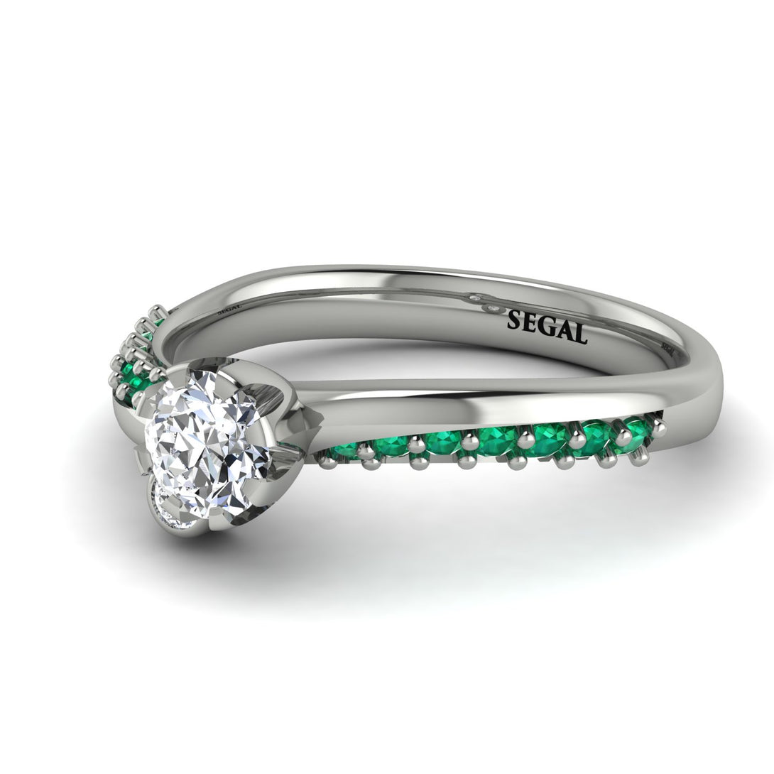 Delicate Diamond Engagement Ring - Karen No. 18