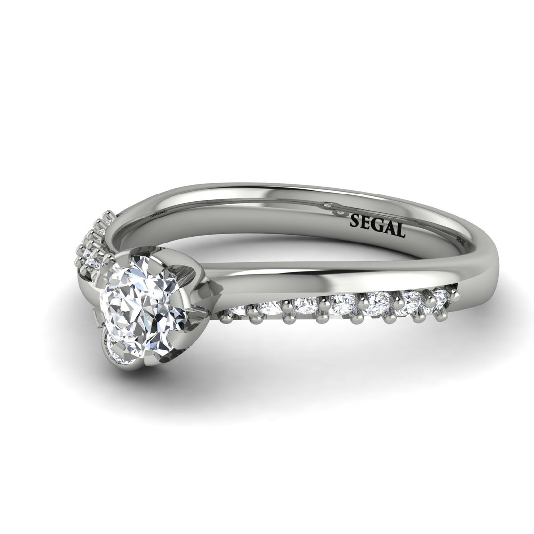 Delicate Diamond Engagement Ring - Karen No. 3