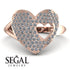Diamond Heart With Missing Piece - Camille No. 2 image 3