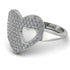 Diamond Heart With Missing Piece - Camille No. 3 image 1