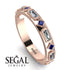 Diamond Baguette & Princess Eternity Band - Andrea No. 14 image 2