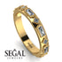 Diamond Baguette & Princess Eternity Band - Andrea No. 1
