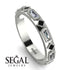 Diamond Baguette & Princess Eternity Band - Andrea No. 9 image 2