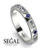 Diamond Baguette & Princess Eternity Band - Andrea No. 15