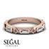 Diamond Baguette & Princess Eternity Band - Andrea No. 2 image 10