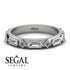 Diamond Baguette & Princess Eternity Band - Andrea No. 3 image 10