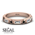 Diamond Baguette & Princess Eternity Band - Andrea No. 8