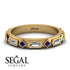 Diamond Baguette & Princess Eternity Band - Andrea No. 13