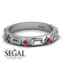 Diamond Baguette & Princess Eternity Band - Andrea No. 12 image 3